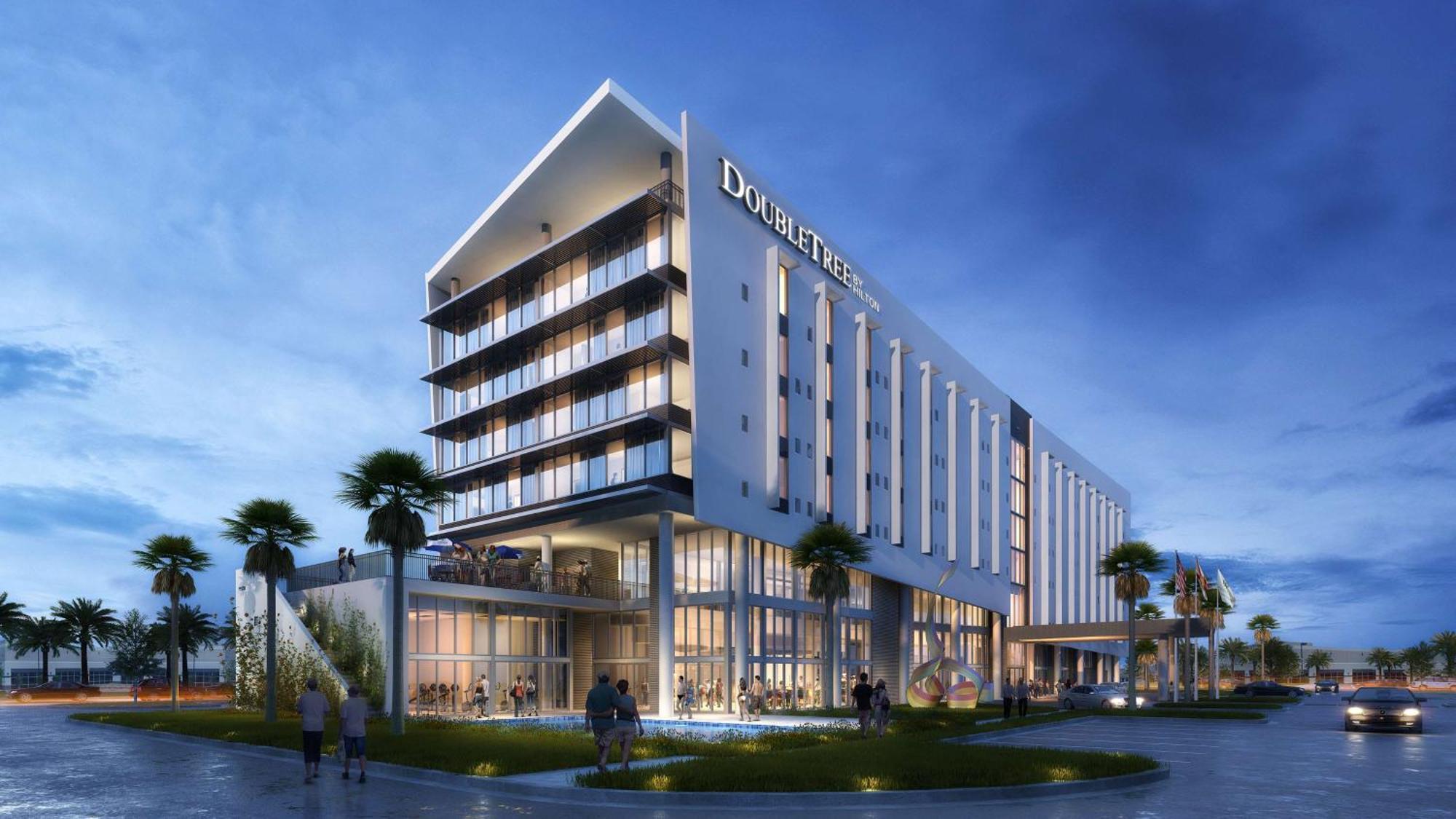 ดับเบิลทรี บาย ฮิลตัน ไมอามี โดรัล Hotel Sweetwater ภายนอก รูปภาพ